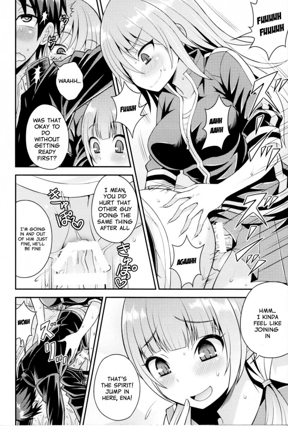 Hentai Manga Comic-Futanari Joshi to Gyaku Anal Gakkou Seikatsu-Read-4